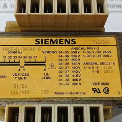 Siemens 4am3841-8ac40-0c Industrial Transformer 50/60hz 9110846