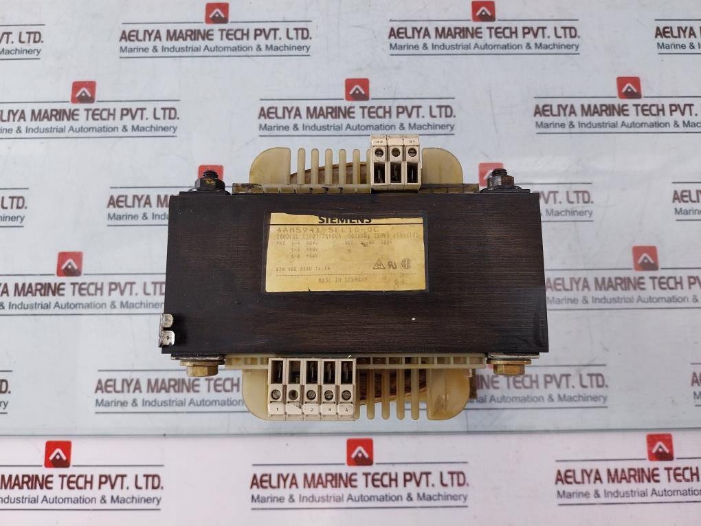 Siemens 4Am5941-5El10-0C Control Transformer 50/60Hz T50/B Class105