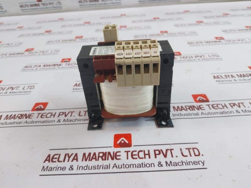 Siemens 4Am8695-0Ua40-0Nn2 Single Phase Power Transformer 460V-380V 94Va