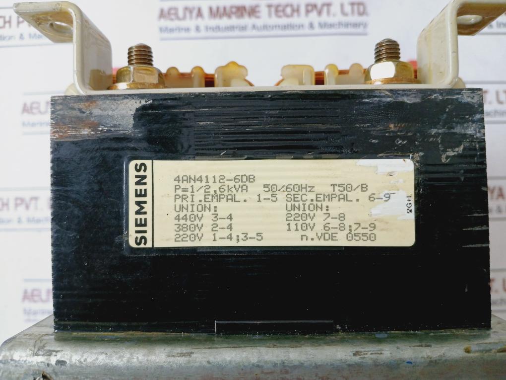 Siemens 4An4112-6Db Transformer