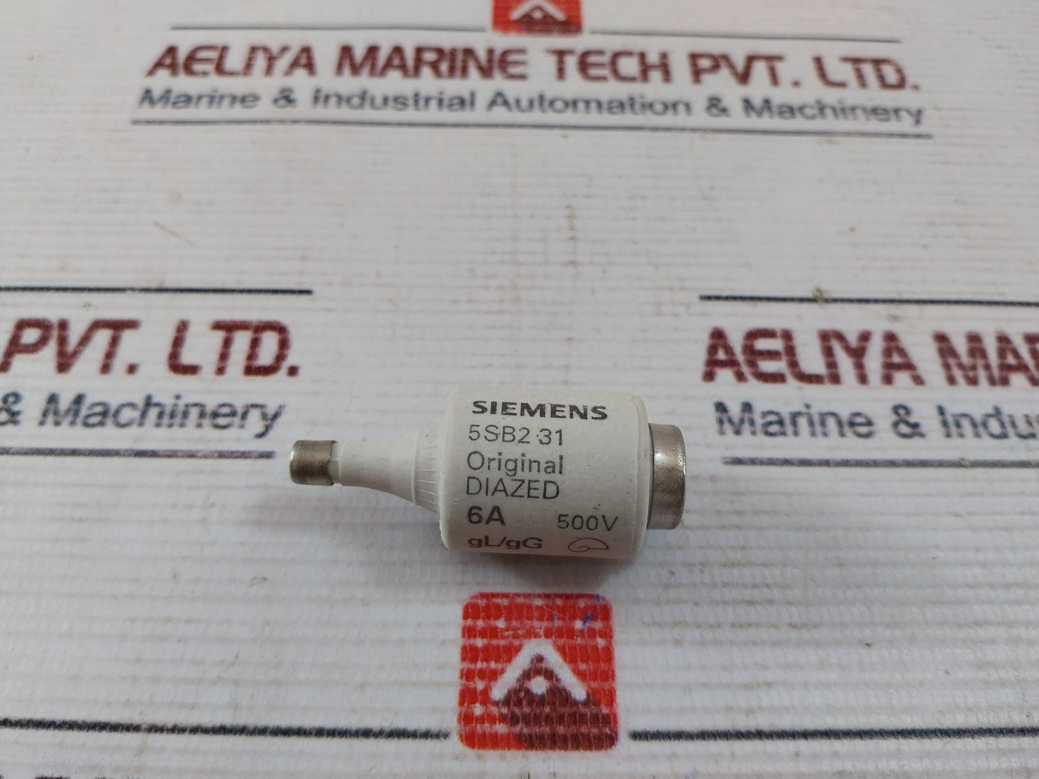 Lot Of 5X Siemens 5Sb231 Diazed Fuse Link 6A 500V