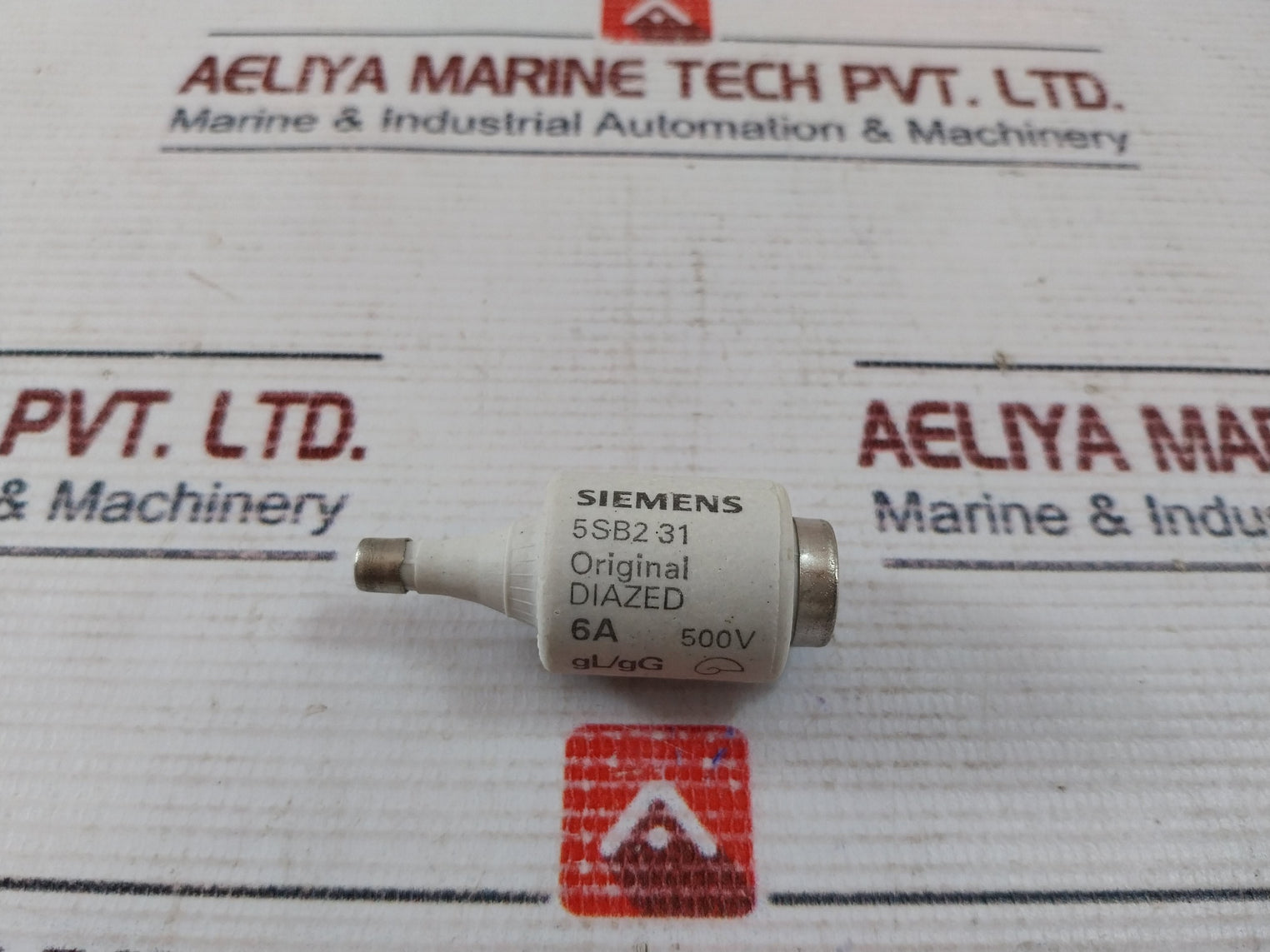 Siemens 5Sb231 Original Diazed Fuse 6A 500V
