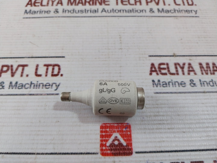 Lot Of 5X Siemens 5Sb231 Diazed Fuse Link 6A 500V
