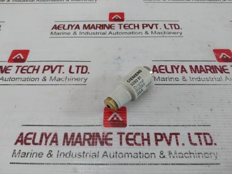 Lot Of 4X Siemens 5Sb2 81 Diazed Fuse Link 25A 500V