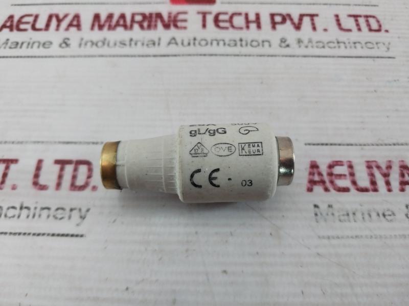 Lot of 4X SIEMENS 5SB2 81 DIAZED Fuse Link 25A 500V