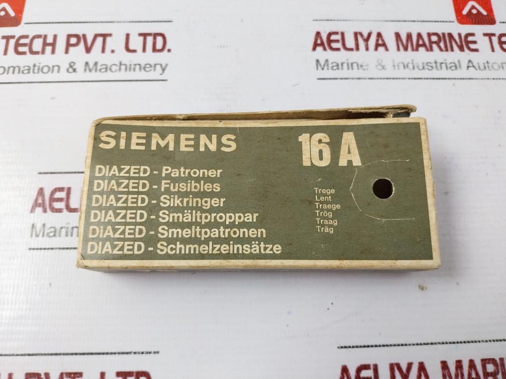 Siemens 5Sb2916-1 Bottle Fuse 16A [1 Box = 5Pcs]