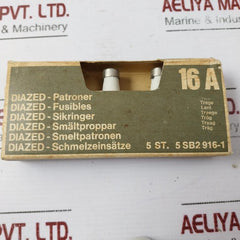 Siemens 5Sb2916-1 Bottle Fuse 16A [1 Box = 5Pcs]