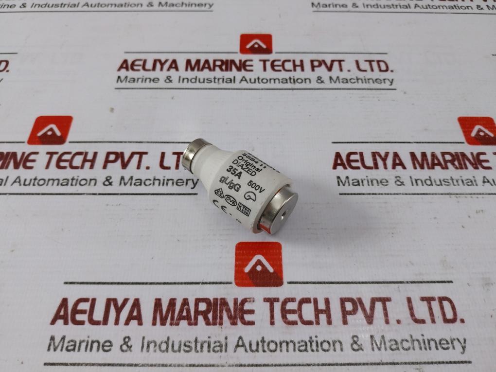 Lot of 5x SIEMENS 5SB4 11 Diazed Fuse GL/GG 35A 500V