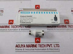 Lot Of 5X Siemens 5Sb4 11 Diazed Fuse Gl/Gg 35A 500V