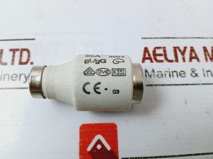 Lot of 3X Siemens 5SB411 Diazed Fuse Link 35A 500V
