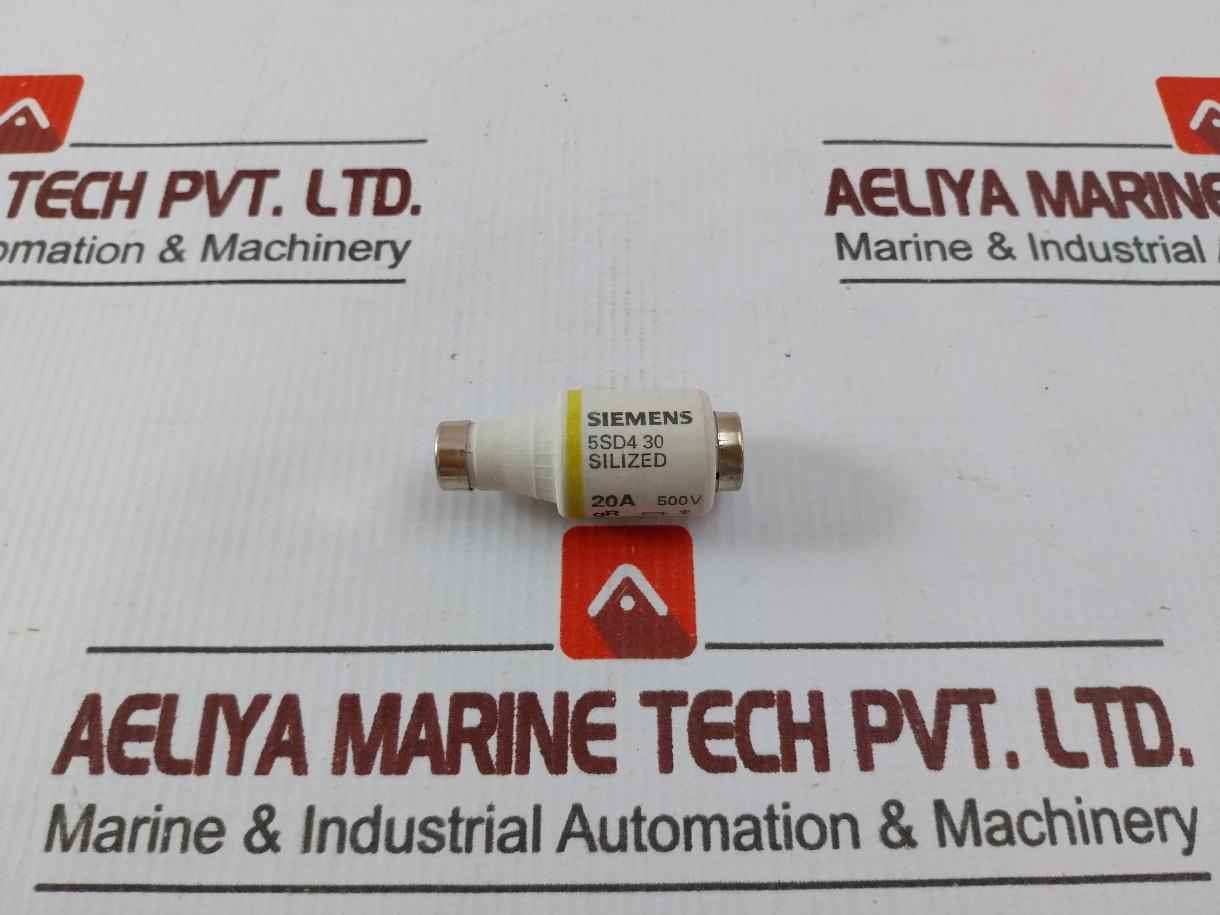 Siemens 5Sd4 30 Dii-type Fuse-links 20A 500V Gr