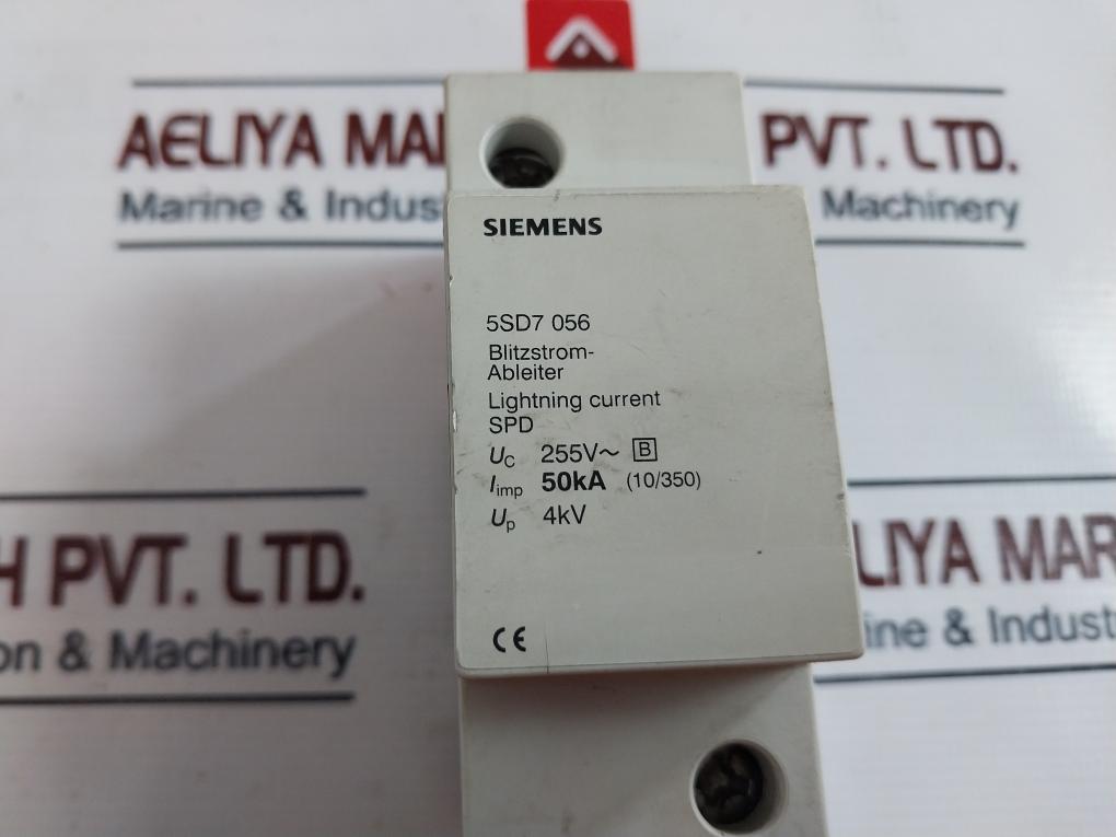 Siemens 5Sd7 056 Lightning Current Surge Arrester 120 Vac