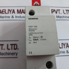 Siemens 5Sd7 056 Lightning Current Surge Arrester 120 Vac