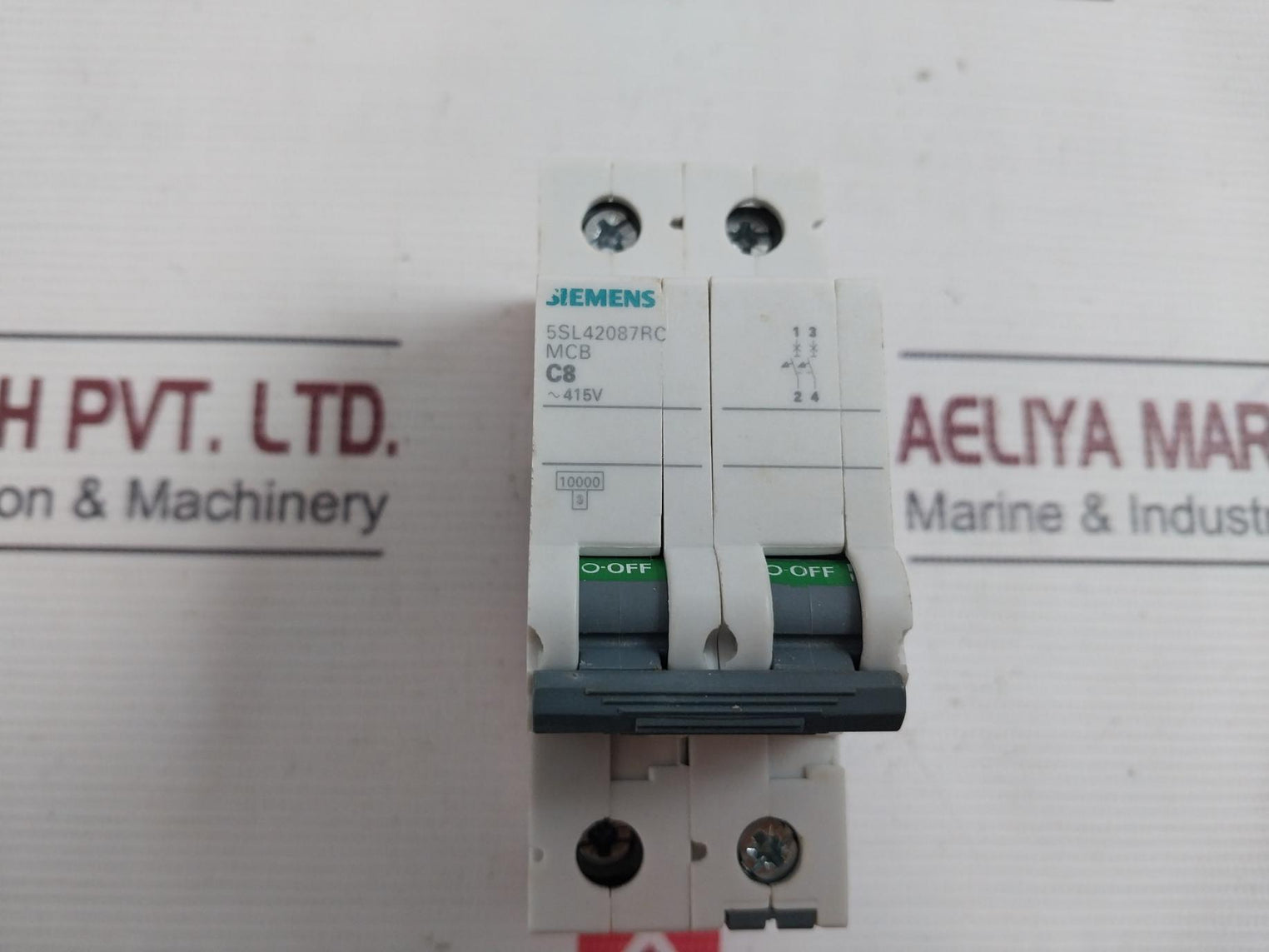 Siemens 5Sl42087Rc Miniature Circuit Breaker 2P C8A 2C08A Is/Iec60898-1