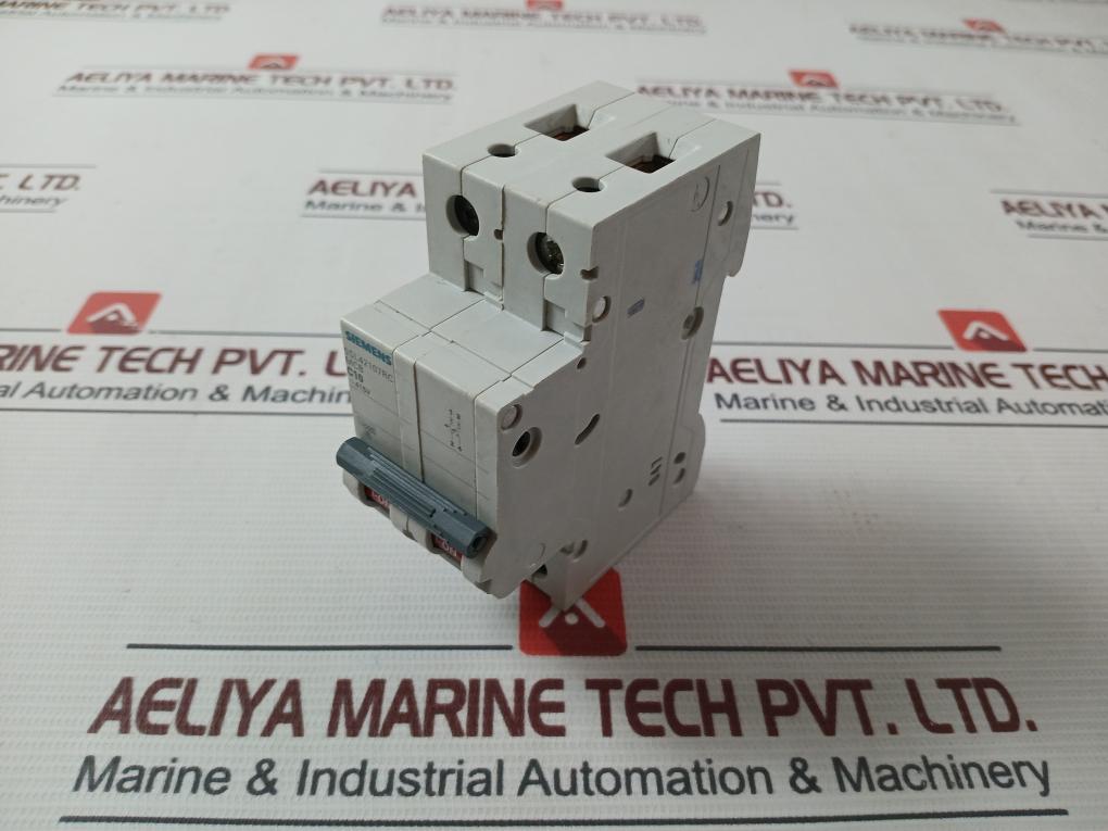 Siemens 5Sl42107Rc 2 Pole Miniature Circuit Breaker Iec 60898-1