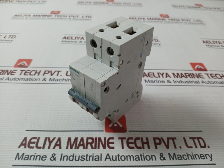 Siemens 5Sl42107Rc 2 Pole Miniature Circuit Breaker Iec 60898-1