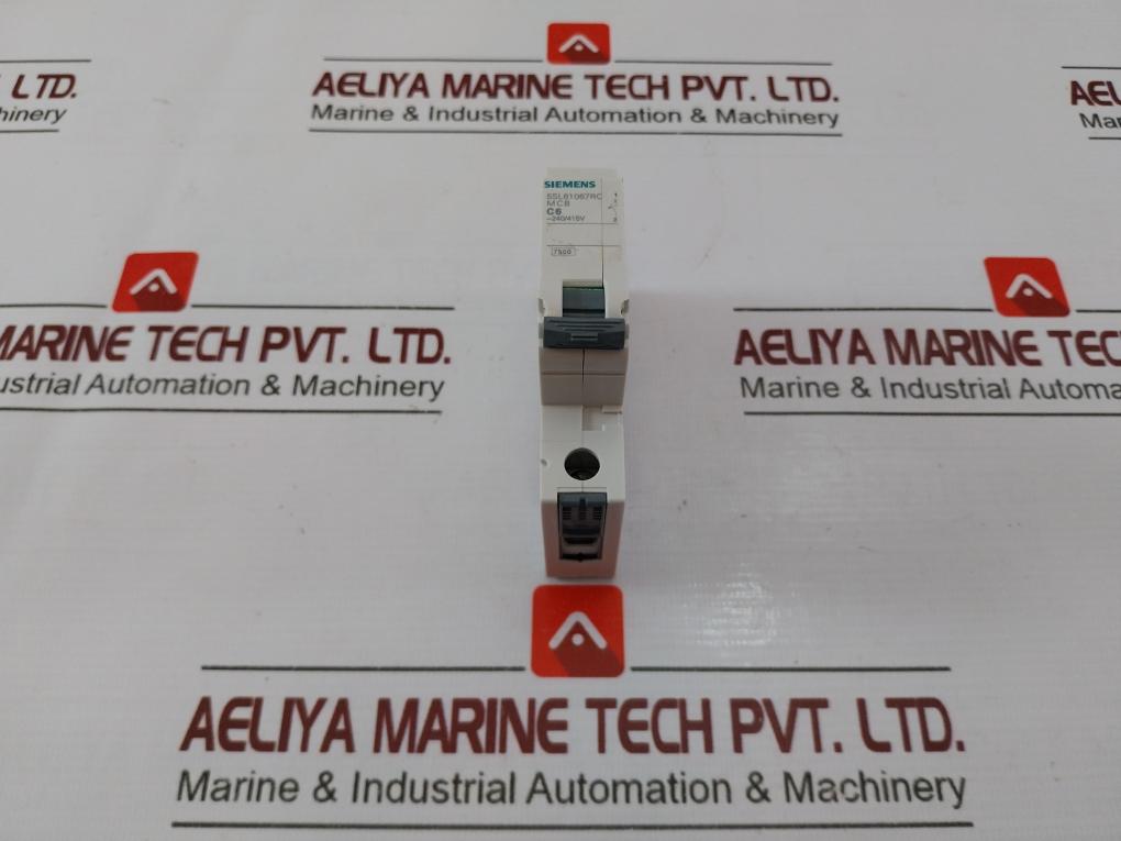 Siemens 5Sl61067Rc Mcb 240/415V 1C06A Cm/L-2255548 H6M D 24 81
