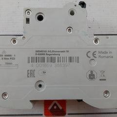 Siemens 5Sl6201-7 Miniature Circuit Breaker 400V 10A