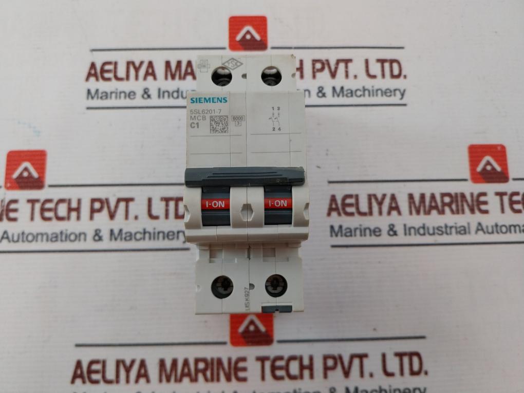 Siemens 5Sl6201-7 Miniature Circuit Breaker 400V 10A