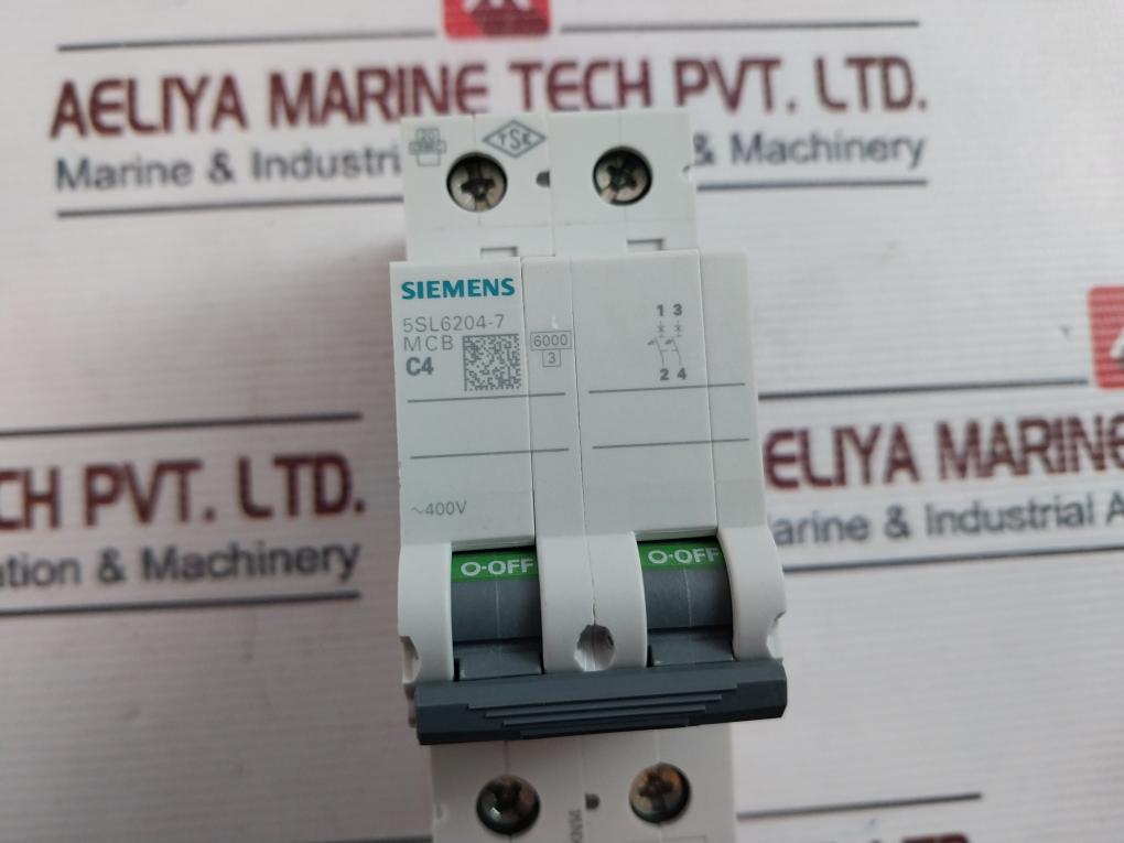 Siemens 5Sl6204-7 Mcb Miniature Circuit Breaker