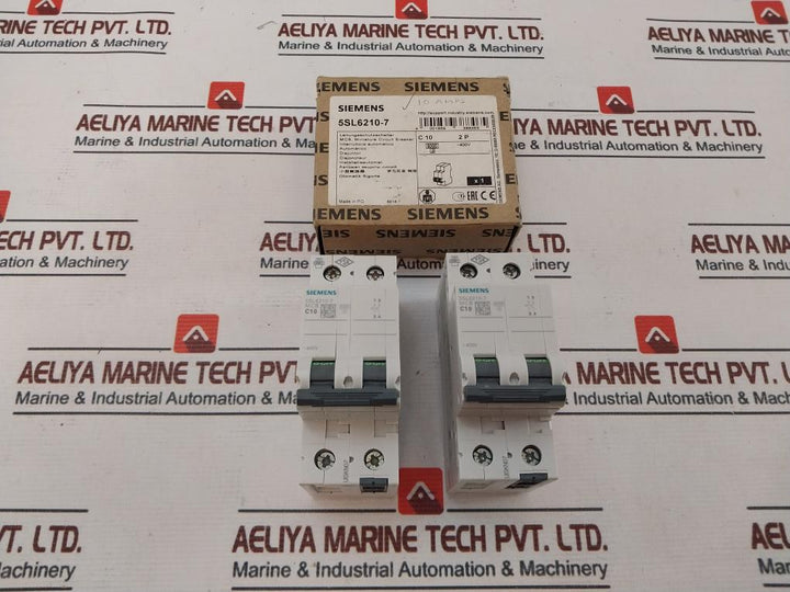 Siemens 5Sl6210-7 Miniature Circuit Breaker