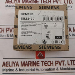 Siemens 5Sl6210-7 Miniature Circuit Breaker