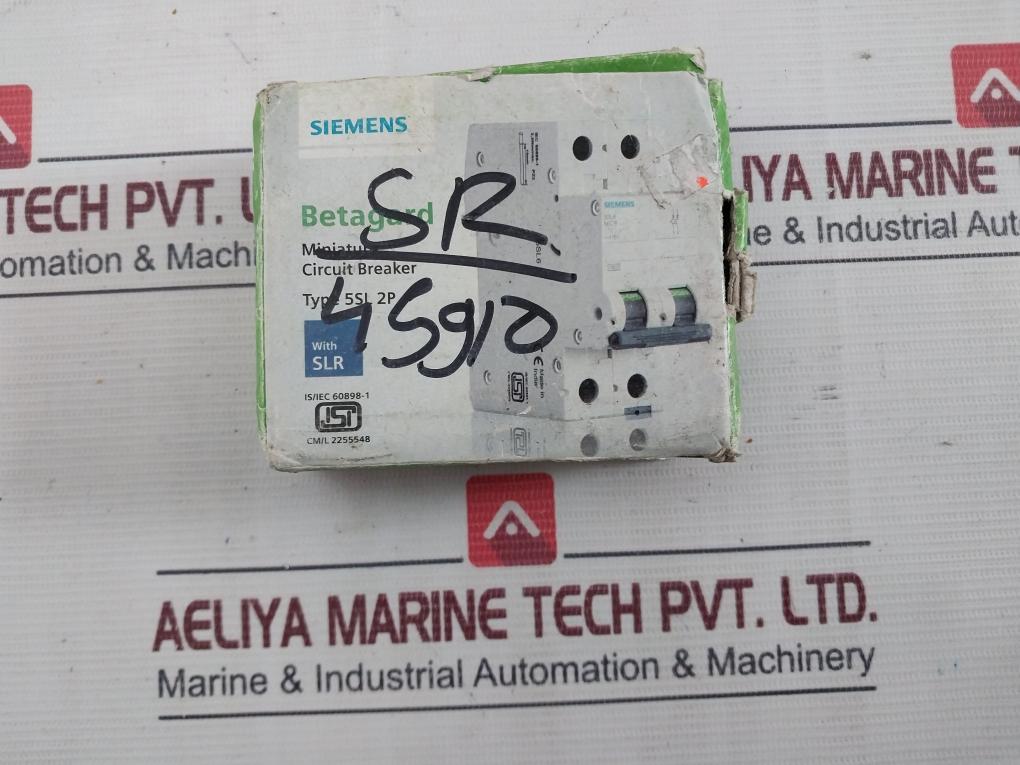 Siemens 5Sl62106Rc Miniature Circuit Breaker