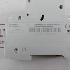 Siemens 5Sl62106Rc Miniature Circuit Breaker