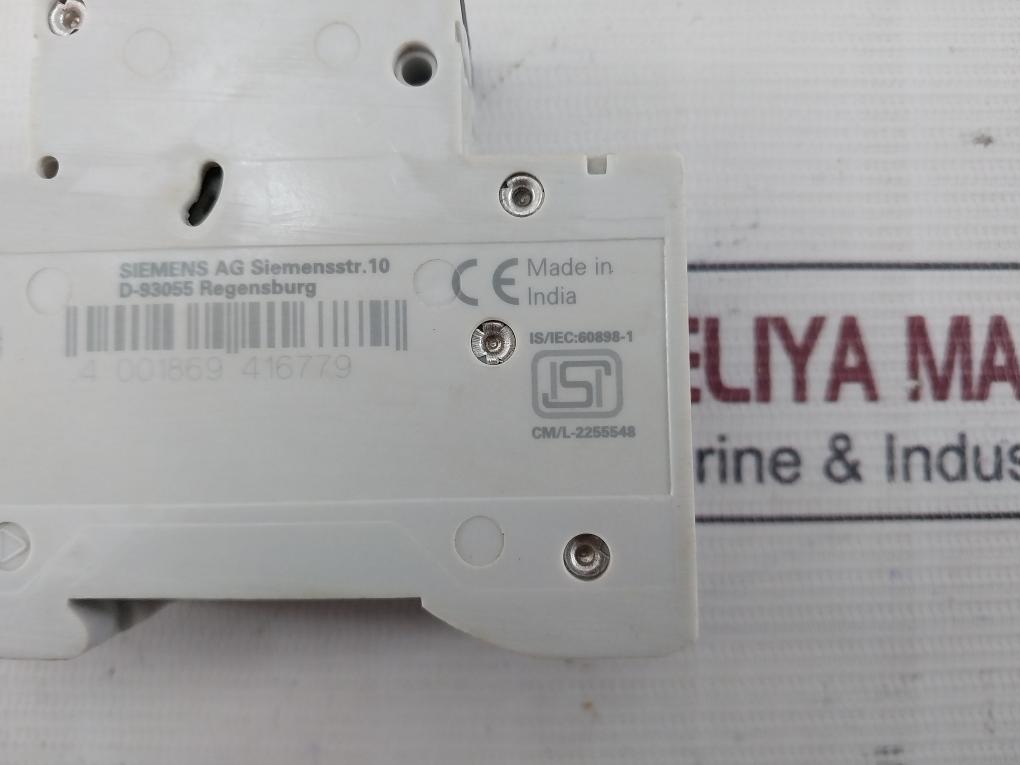 Siemens 5Sl62106Rc Miniature Circuit Breaker