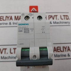 Siemens 5Sl6220-7 Miniature Circuit Breaker 400V