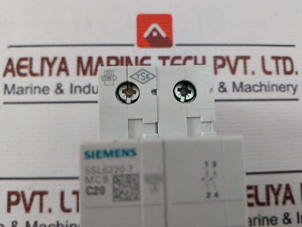 Siemens 5Sl6220-7 Miniature Circuit Breaker 400V