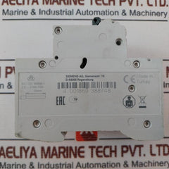 Siemens 5Sl6310-7 Miniature Circuit Breaker C10A