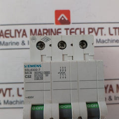 Siemens 5Sl6332-7 Circuit Breaker ~400V