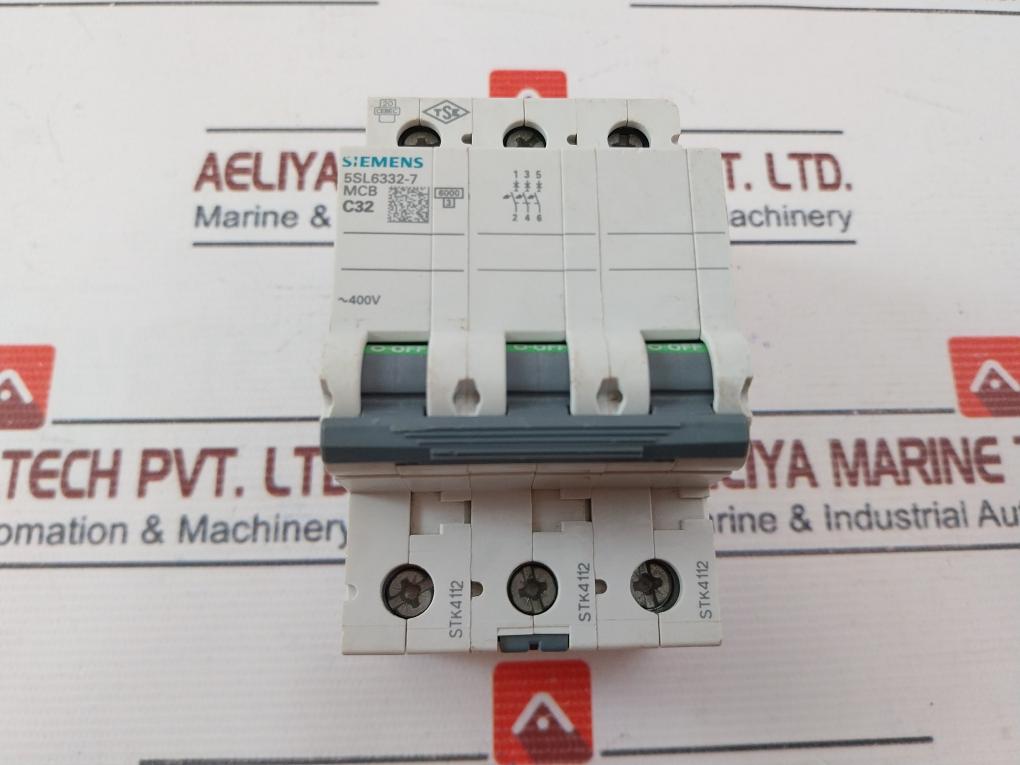 Siemens 5Sl6332-7 Circuit Breaker ~400V