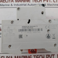 Siemens 5Sl6332-7 Circuit Breaker ~400V