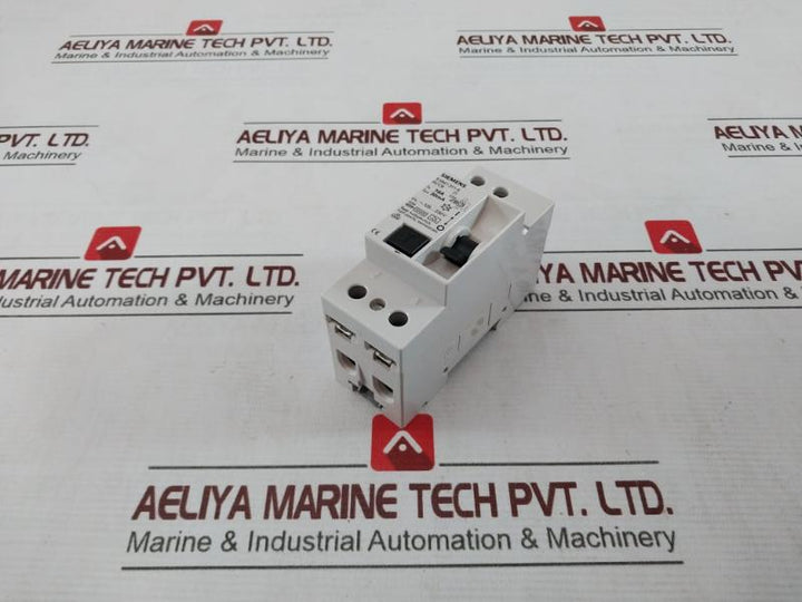 Siemens 5Sm1311-6 Residual Current Operated Circuit Breaker 30Ma 16A 63A 125-230V