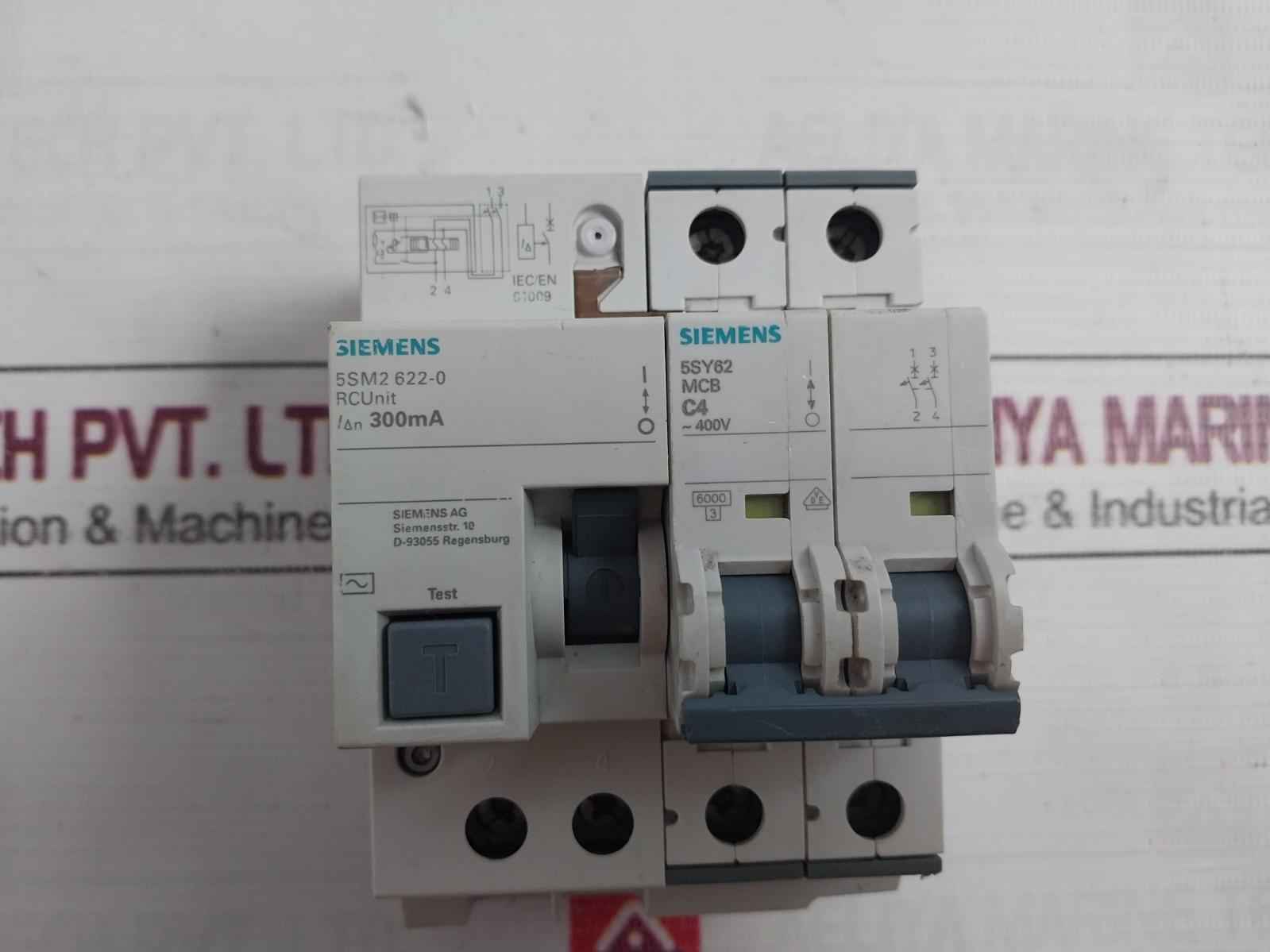 Siemens 5Sm2 622-0 Rc Unit 400V 300Ma
