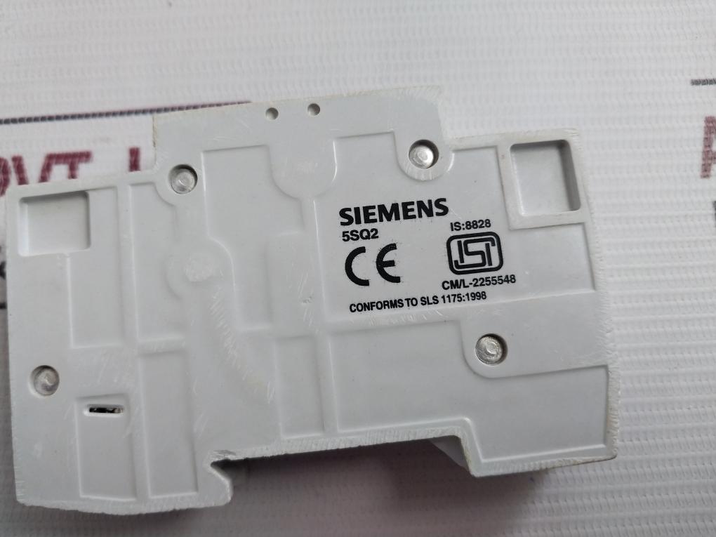 Siemens 5Sq21 Miniature Circuit Breaker 1 Pole 50Hz 240/415V