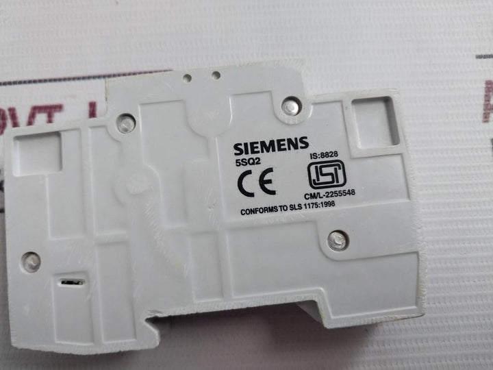Siemens 5Sq21 Miniature Circuit Breaker 1 Pole 50Hz 240/415V