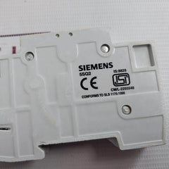 Siemens 5Sq21 Miniature Circuit Breaker 1 Pole 50Hz 240/415V