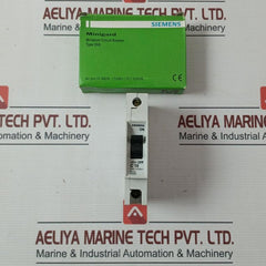 Siemens 5Sq21 Minigard 1 Pole Miniature Circuit Breaker 240/415V 50 Hz