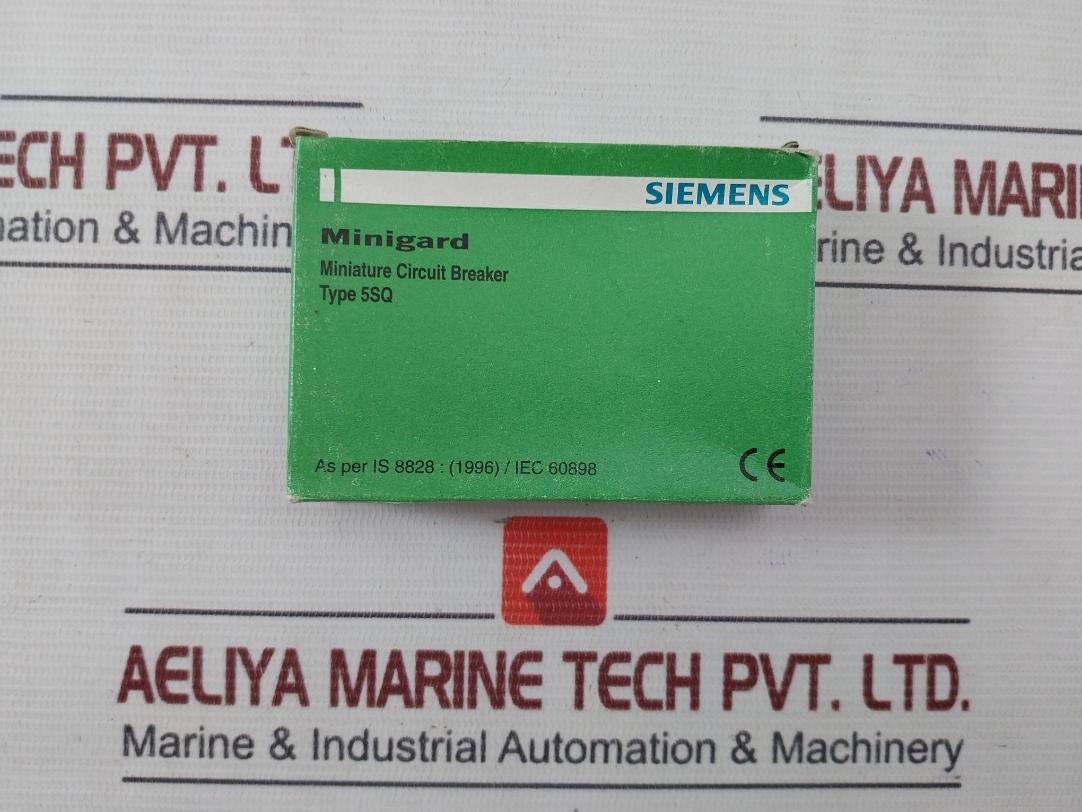 Siemens 5Sq21 Minigard Miniature Circuit Breaker 1 Pole 240/415V 50Hz