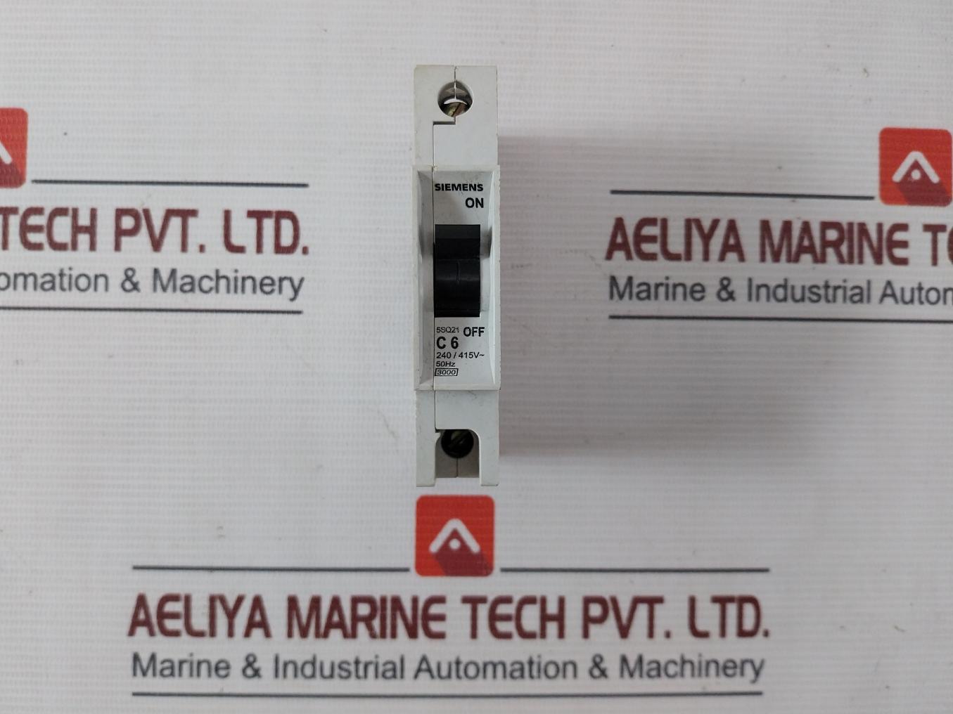 Siemens 5Sq21 Minigard Miniature Circuit Breaker 1 Pole 240/415V 50Hz