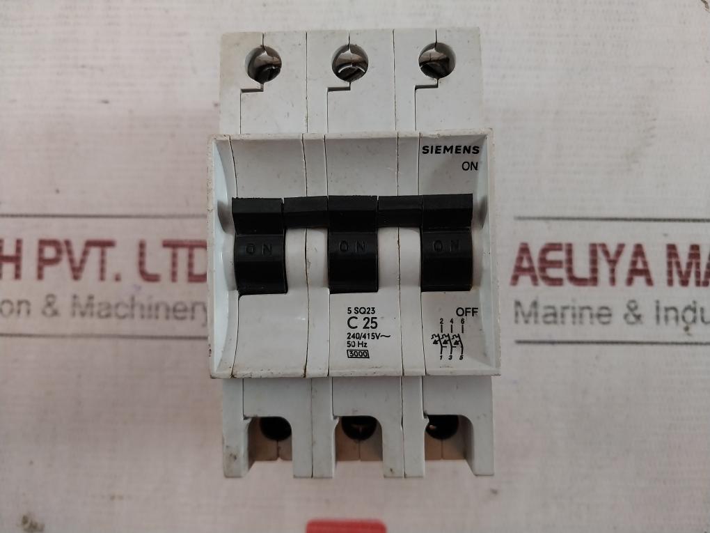 Siemens 5 Sq23 Miniature Circuit Barker 240/415V 50Hz