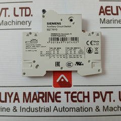 SIEMENS 5ST3010 Auxiliary Circuit Switch 440V 16A 125200E71 60/75C