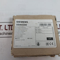 Siemens 5Sw3300 Auxiliary Circuit Switch 6A 230V 1A 220V 1No+1Nc