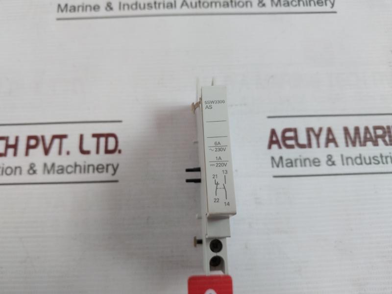 Siemens 5Sw3300 Auxiliary Circuit Switch 6A 230V 1A 220V 1No+1Nc