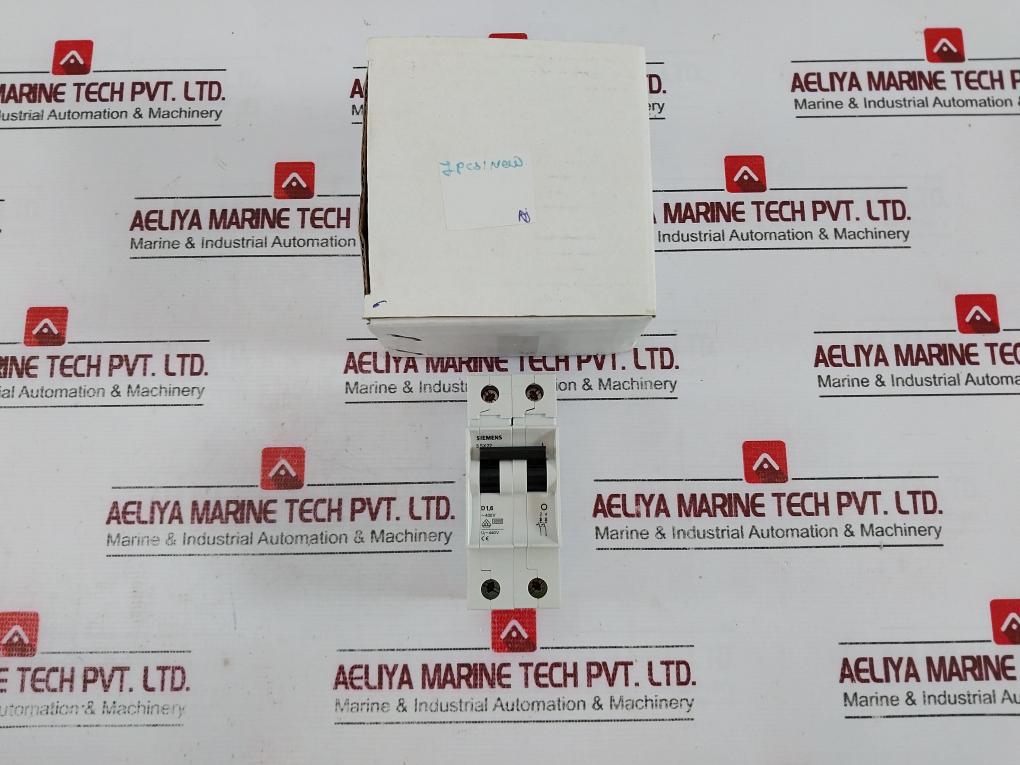 Siemens 5Sx22 Circuit Breaker 1.6A Max 480V Ac