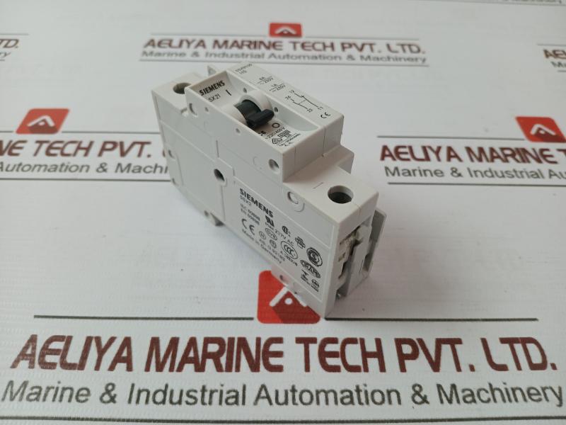 Siemens 5Sx2 Circuit Breaker 230/400V 5Sx9100 Max 277V Ac Iec 60898