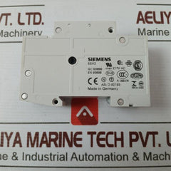 Siemens 5Sx2 Circuit Breaker 230/400V 5Sx9100 Max 277V Ac Iec 60898
